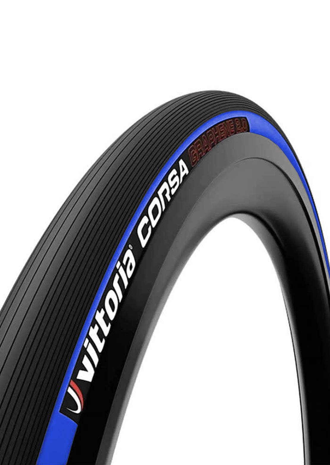 Vittoria Corsa G2.0 Folding Clincher Road Bike Tire BLue
