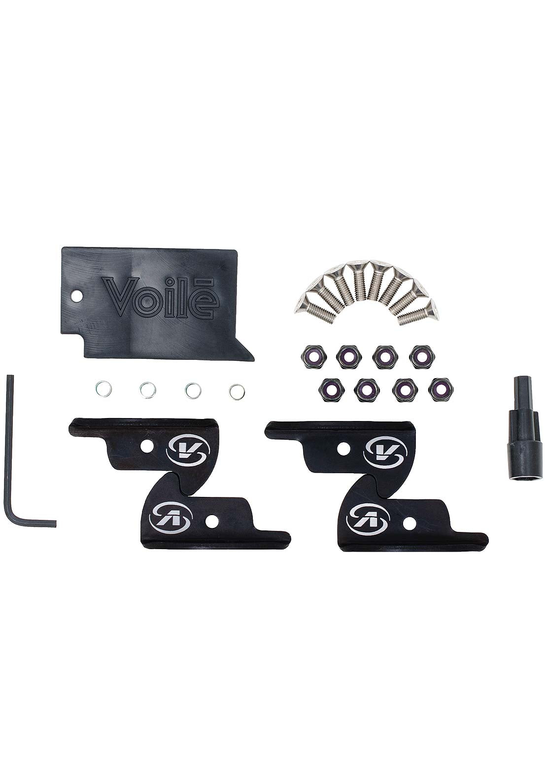 Voilé Splitboard Hooks DIY Black