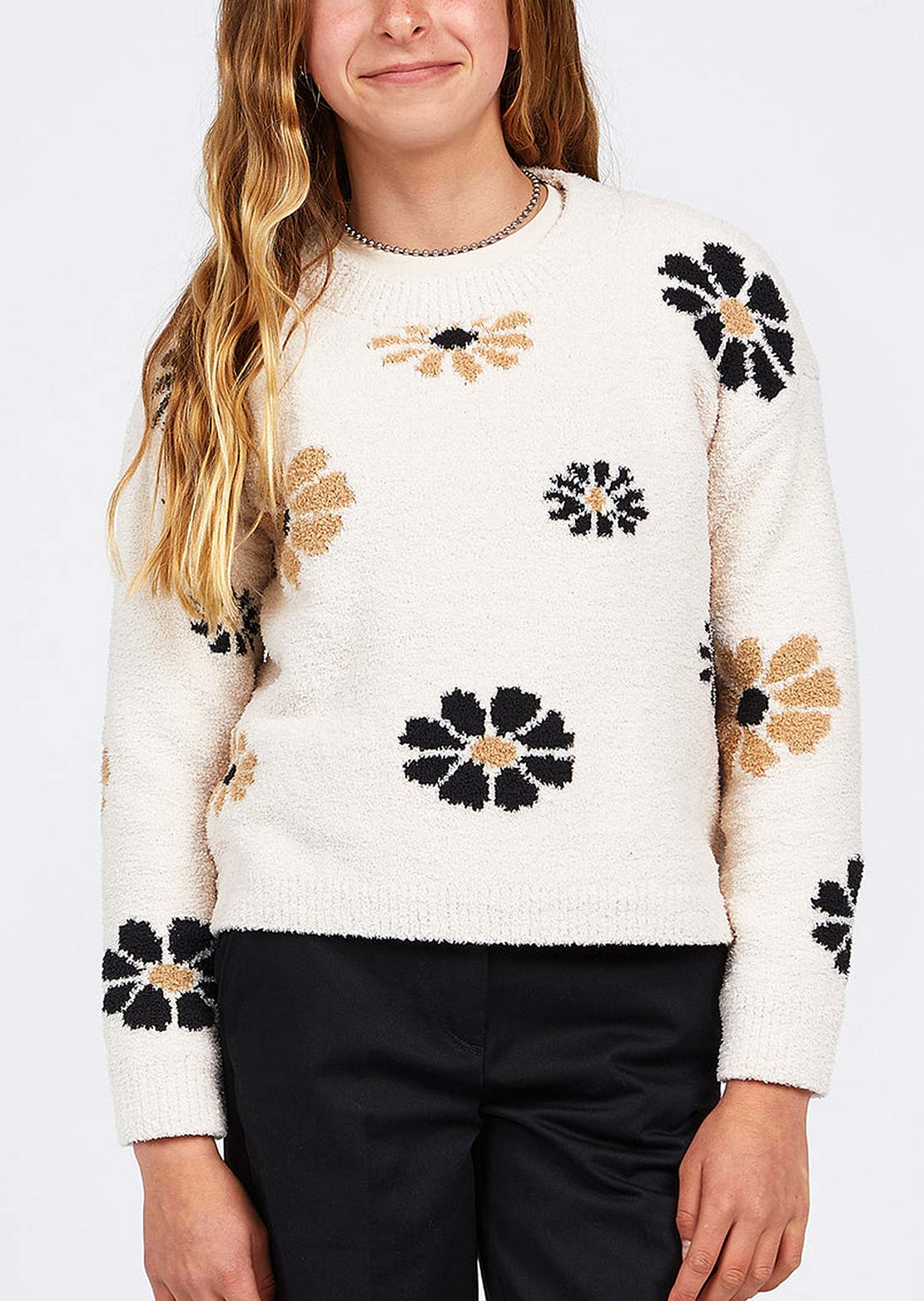 Volcom Junior Amazing Dazy Sweater Sand