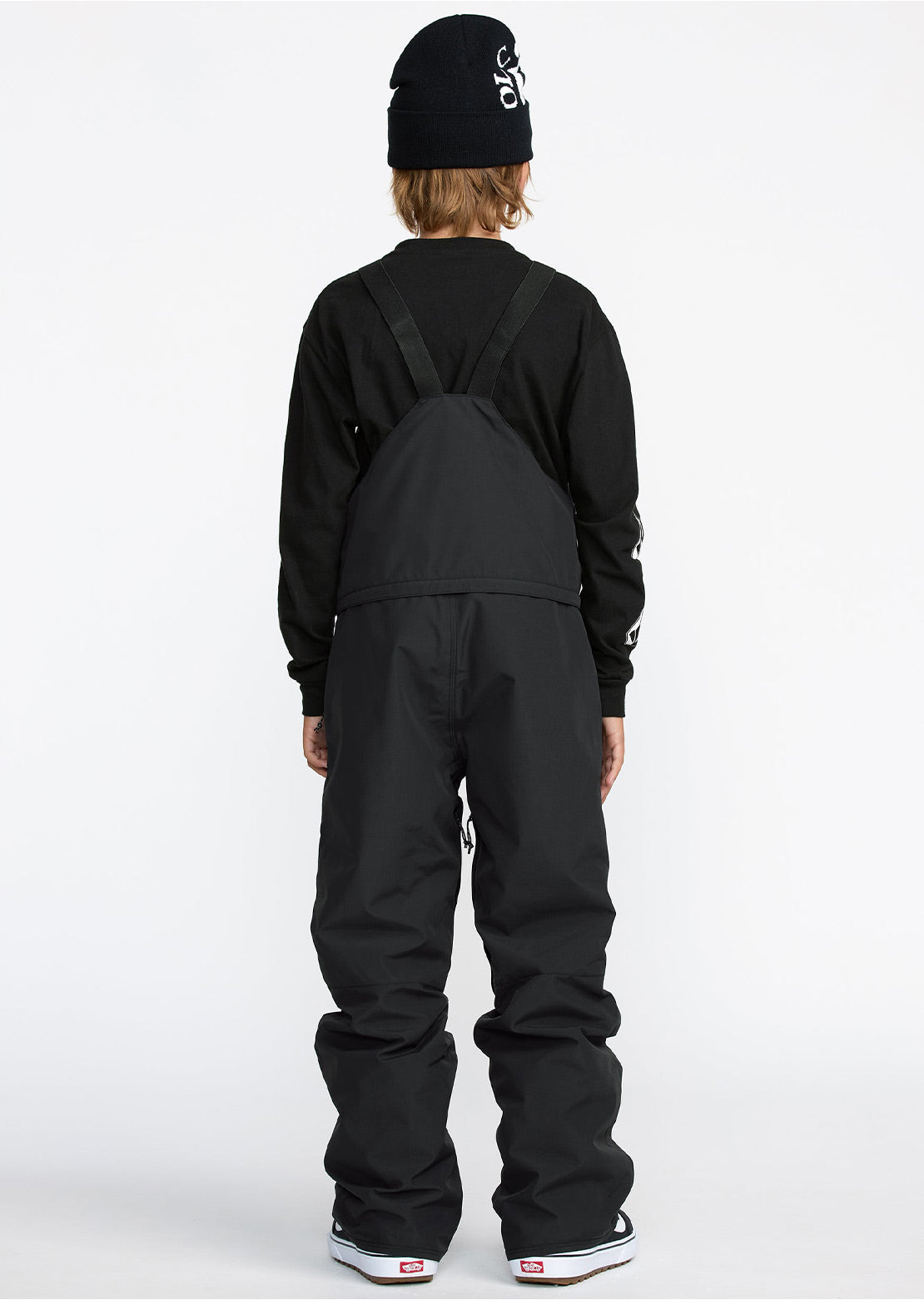 Volcom Junior Barkley Insulated Bib Overall Pants Black