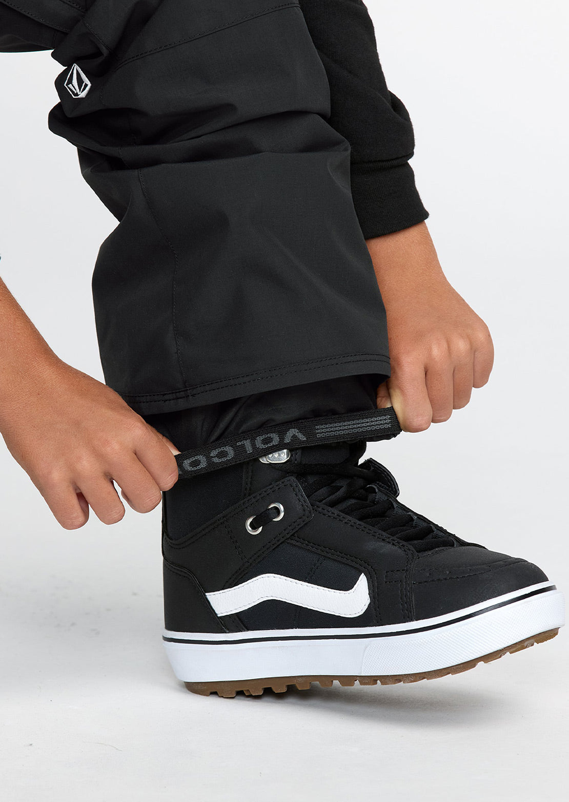 Volcom Junior Barkley Insulated Bib Overall Pants Black