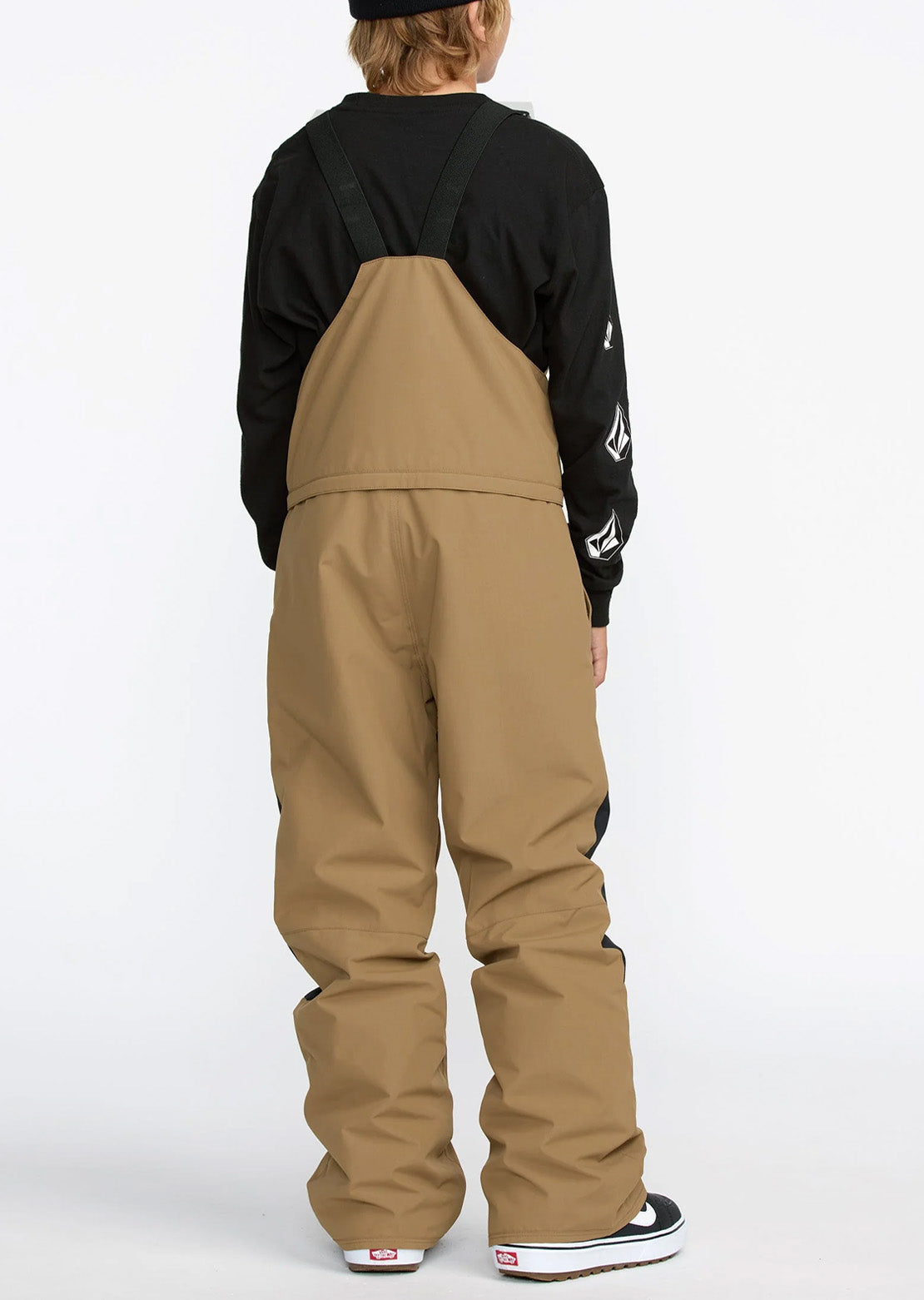 Volcom Junior Barkley Insulated Bib Overall Pants Bronze