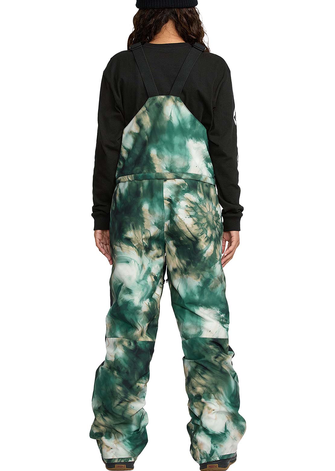 Volcom Junior Barkley Insulated Bib Overall Pants Green