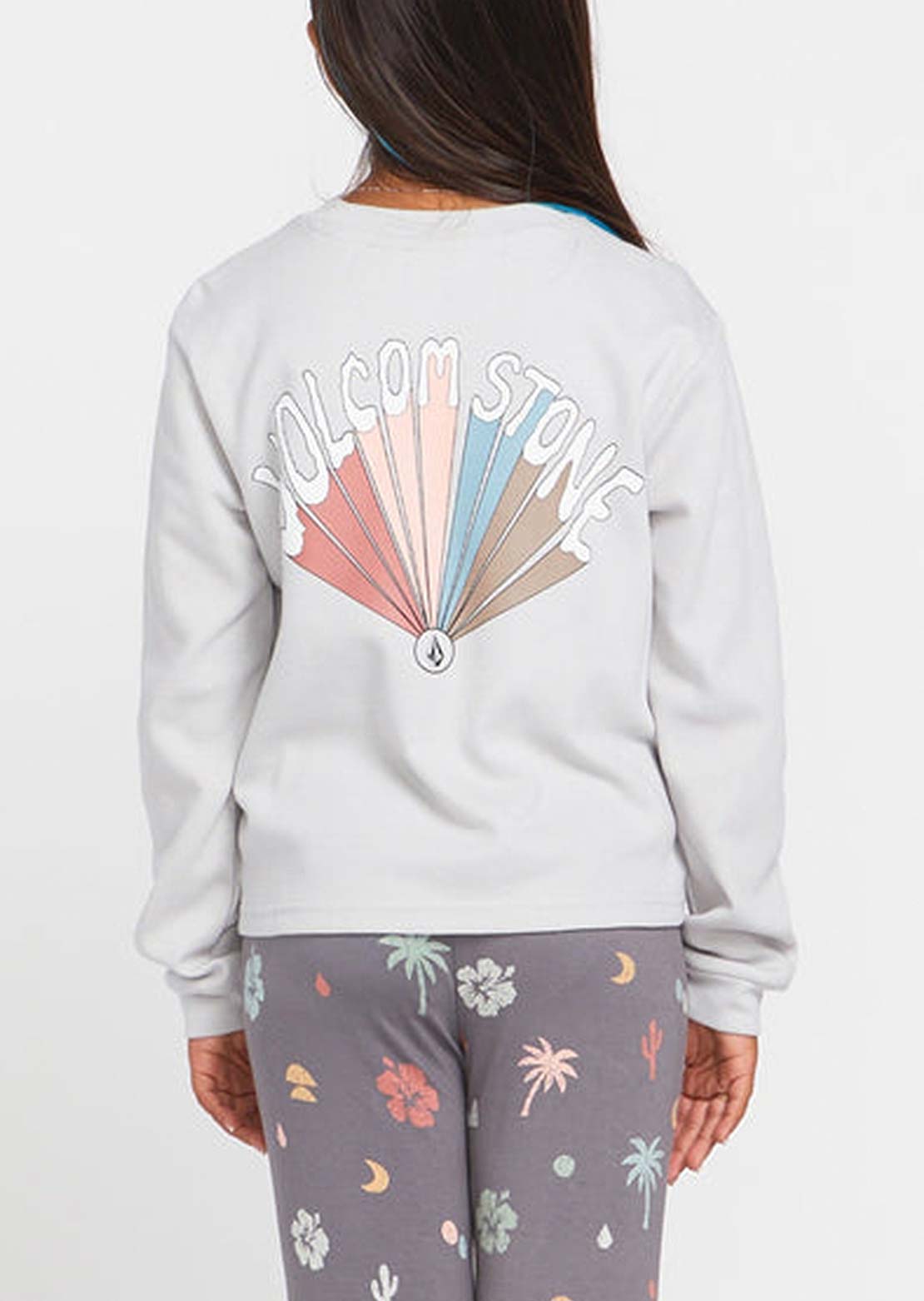 Volcom Junior BG Thermality Long Sleeve Light Grey