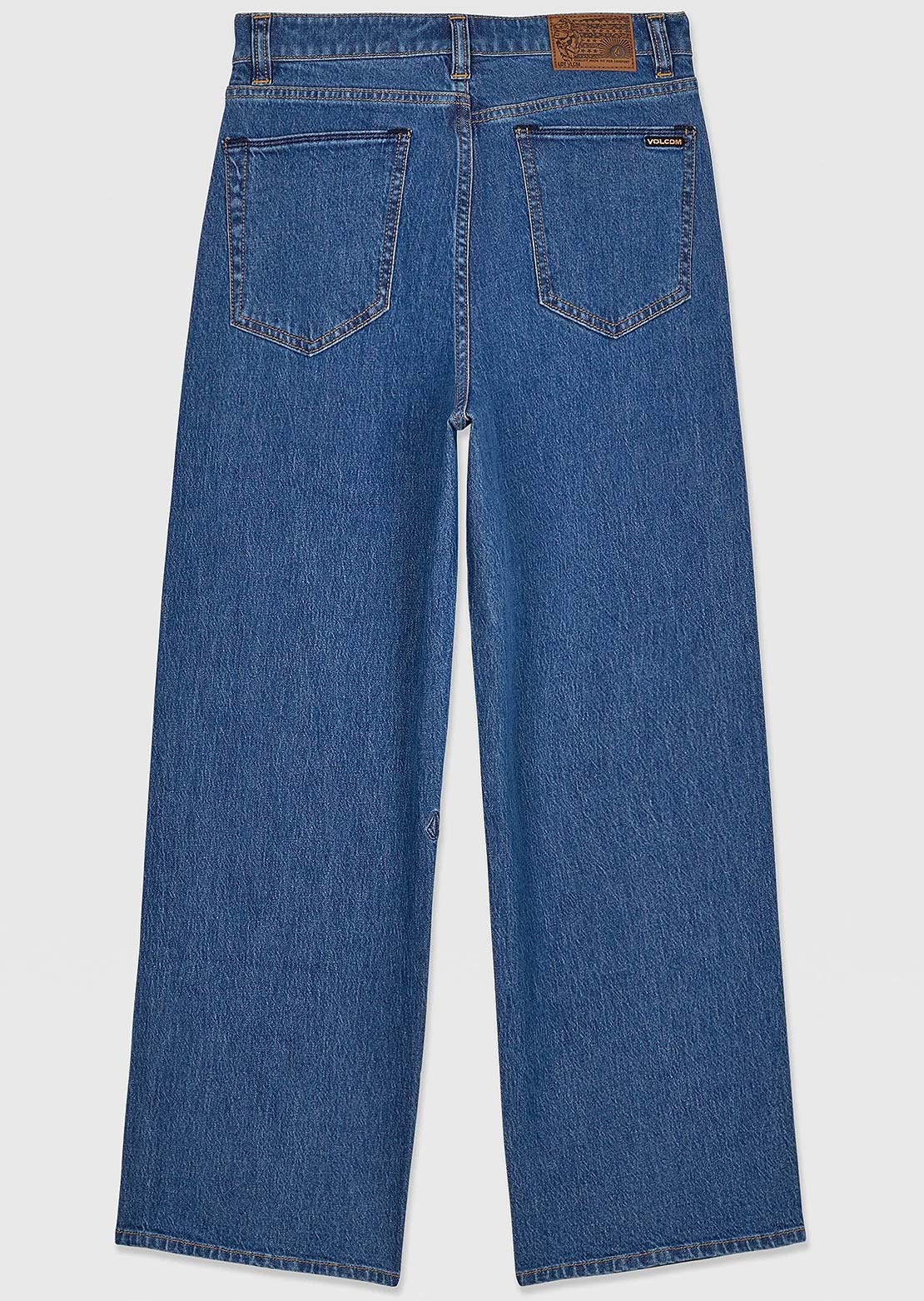 Volcom Junior Billow Denim II Pants Bold Blue