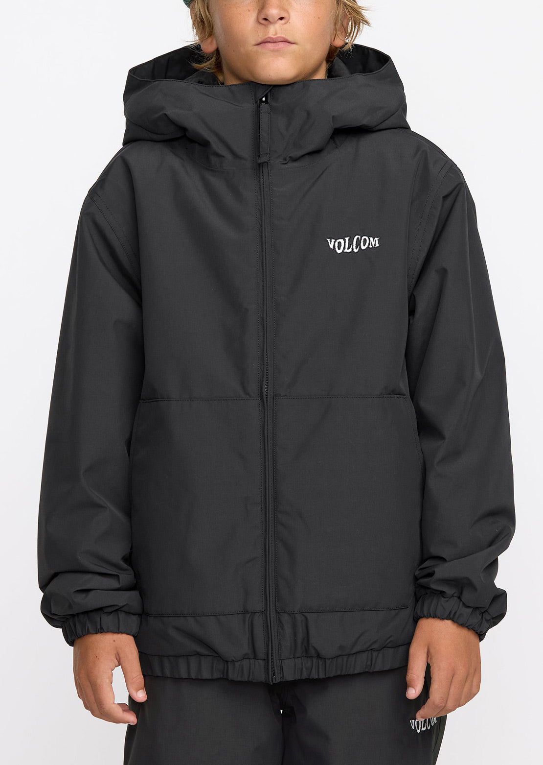Volcom Junior Chaos Full-Zip Jacket Black