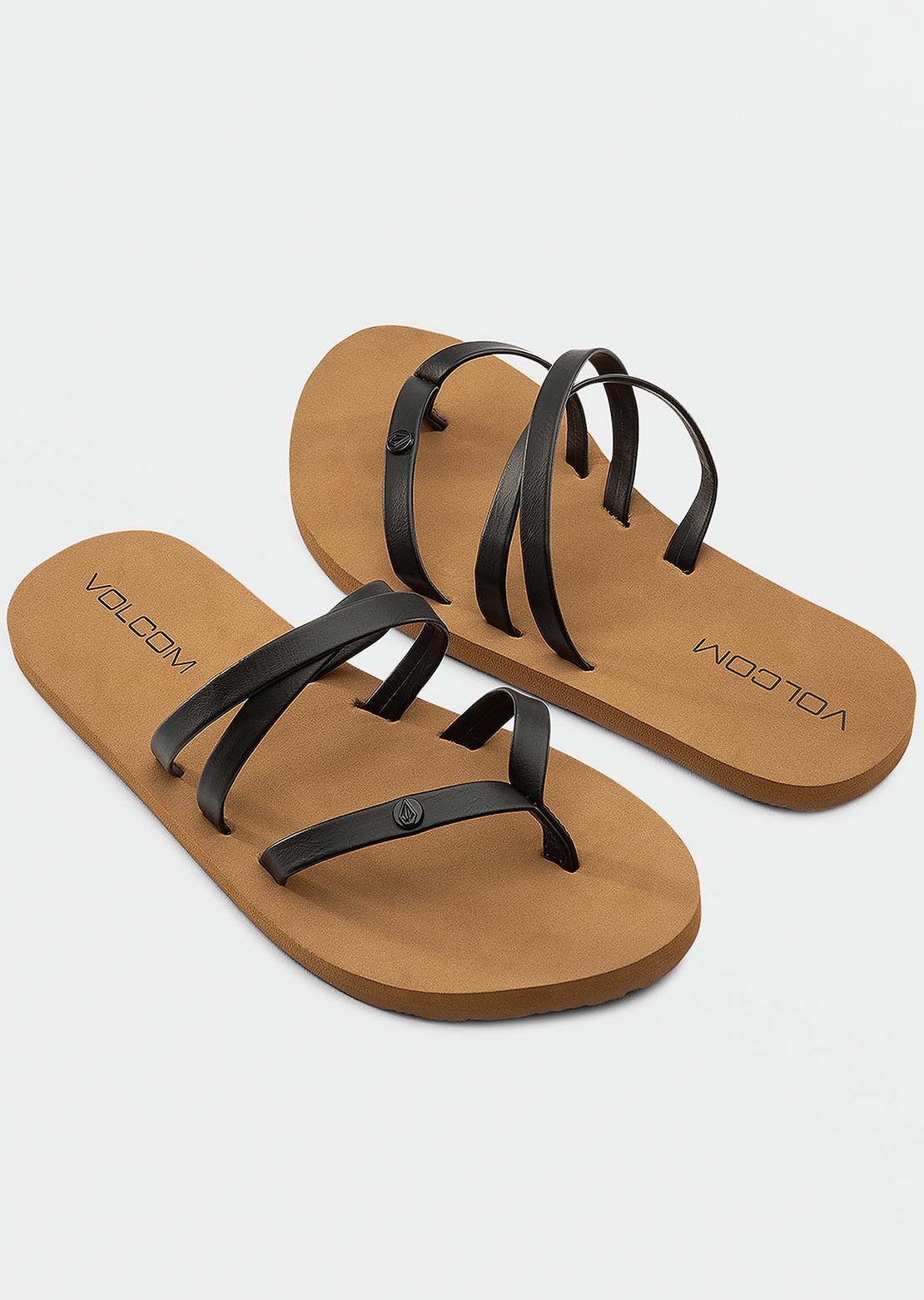 Volcom Junior Easy Breezy Big Sandals Black