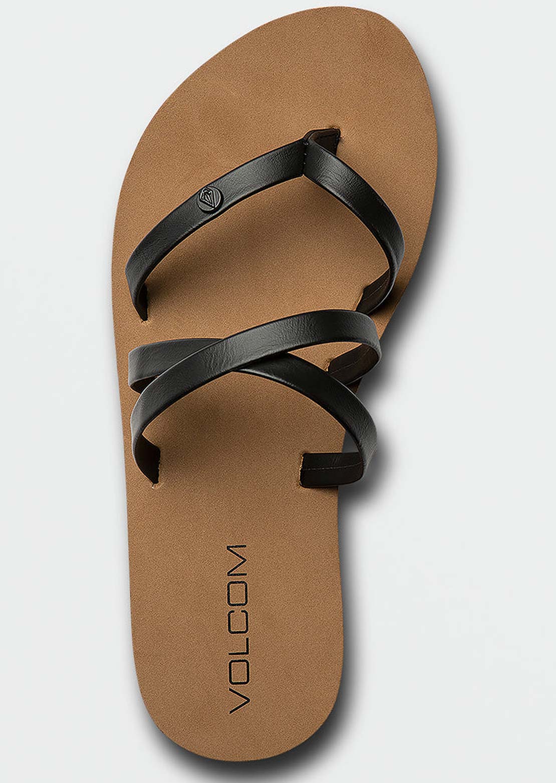 Volcom Junior Easy Breezy Big Sandals Black