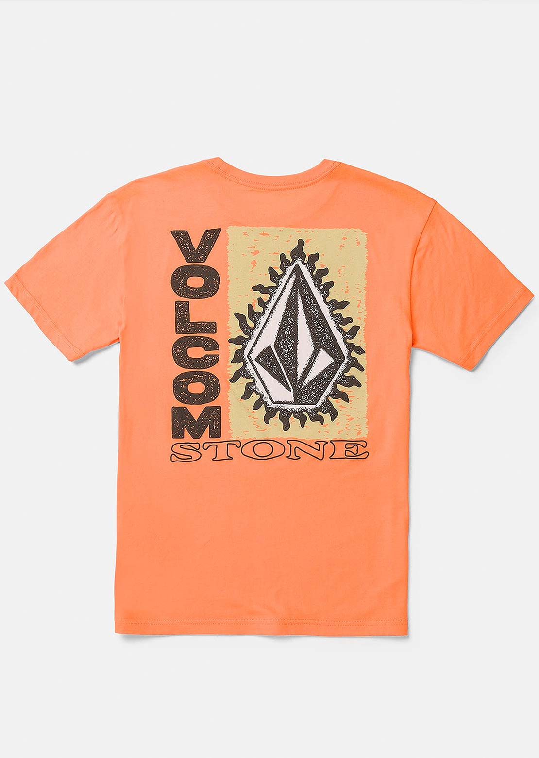 Volcom Junior Flamed SS T-Shirts Turbo Orange