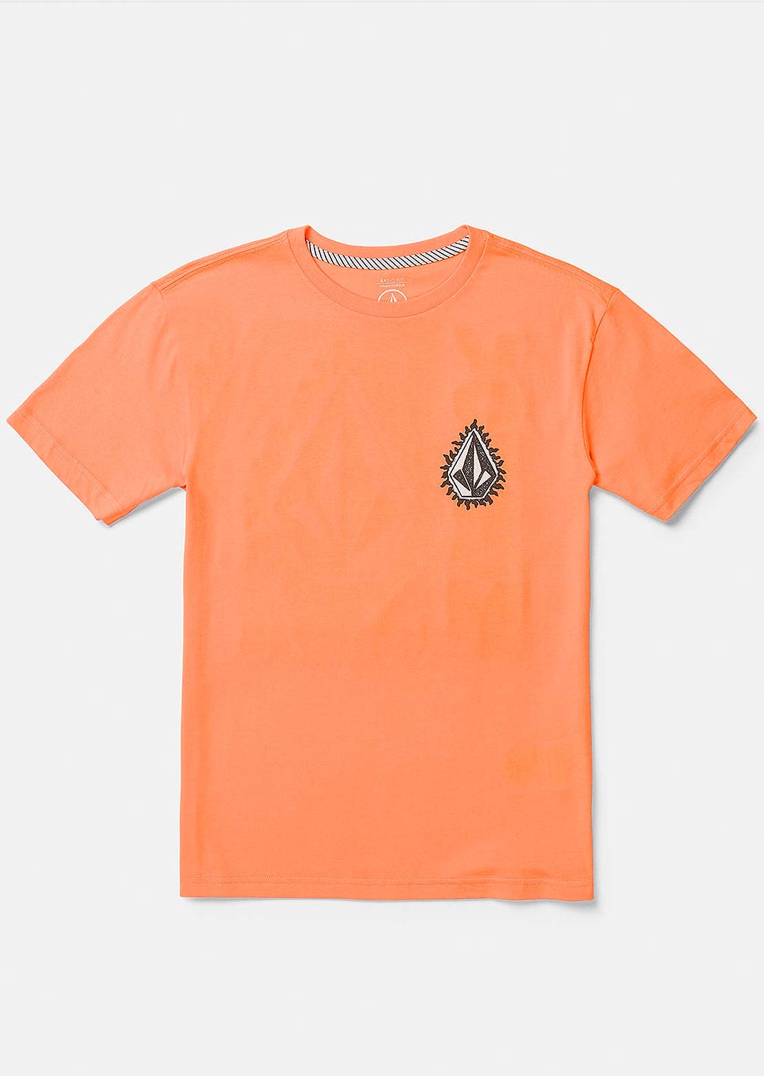 Volcom Junior Flamed SS T-Shirts Turbo Orange