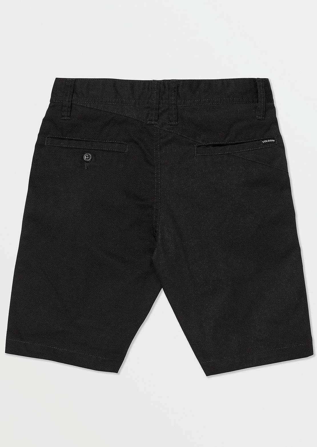 Volcom Junior Frickin 16 Chino Shorts Black