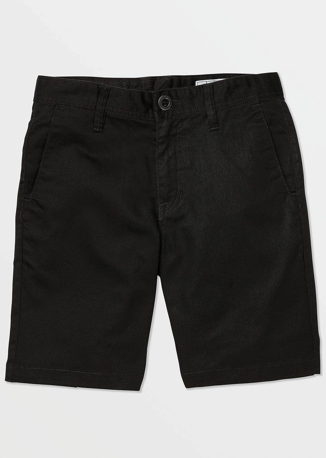 Volcom Junior Frickin 16 Chino Shorts Black