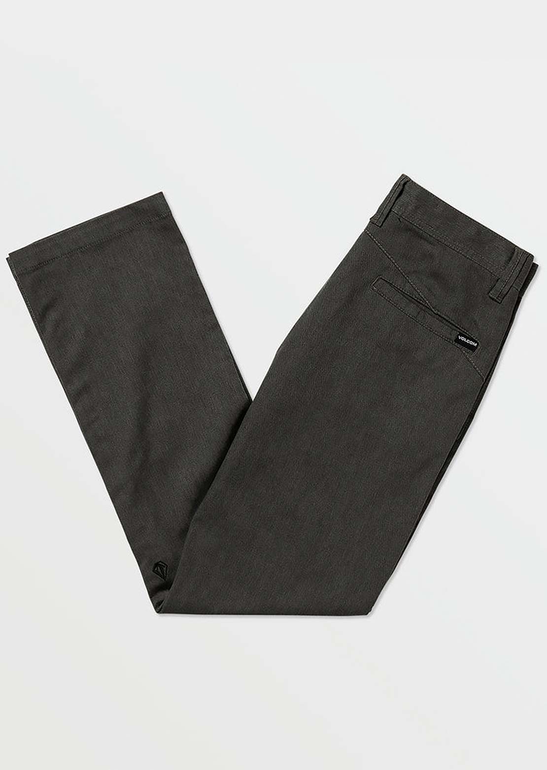 Volcom Junior Frickin Modern Stretch Chino Pant Charcoal