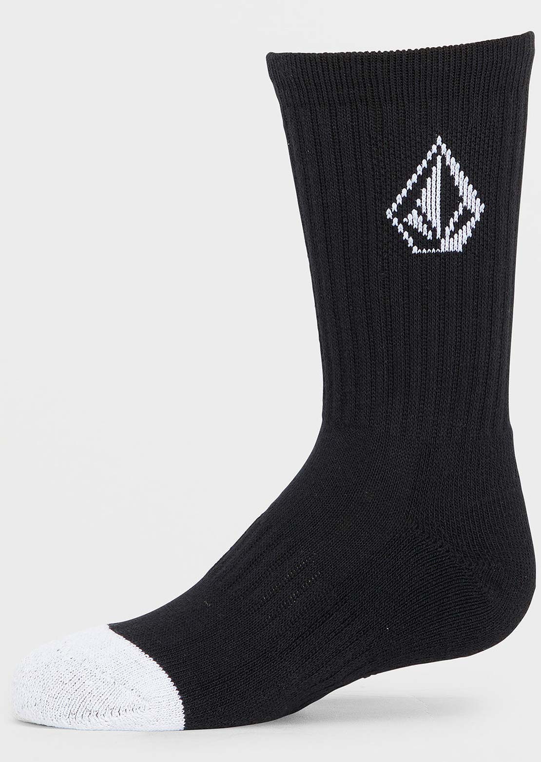 Volcom Junior Full Stone Socks - 3 Pack Black