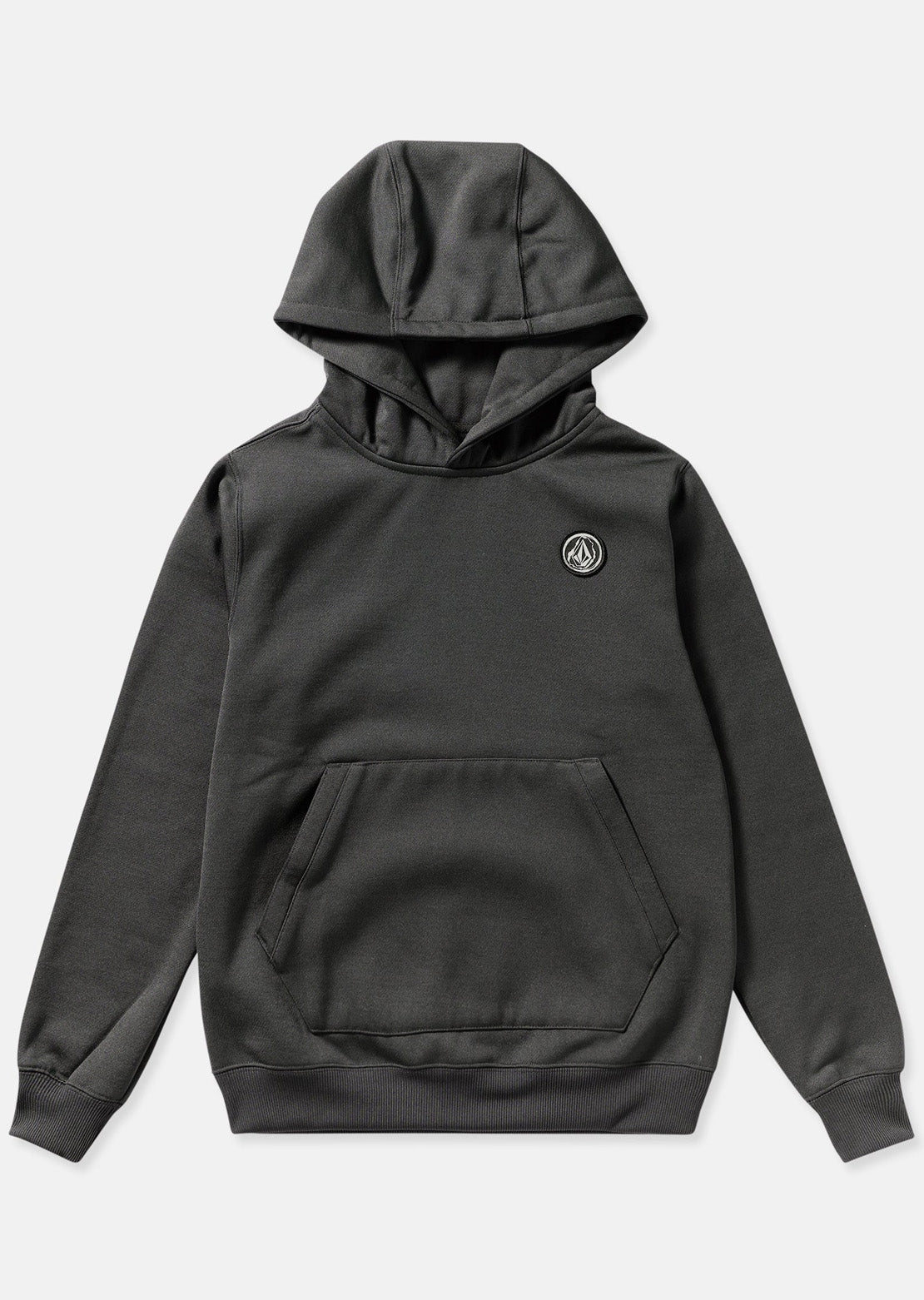 Volcom Junior Hydro Fleece Hood Dark Grey