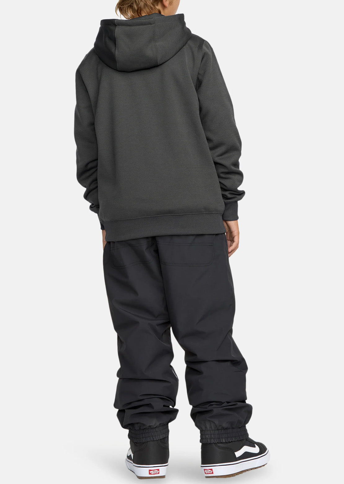 Volcom Junior Hydro Fleece Hood Dark Grey