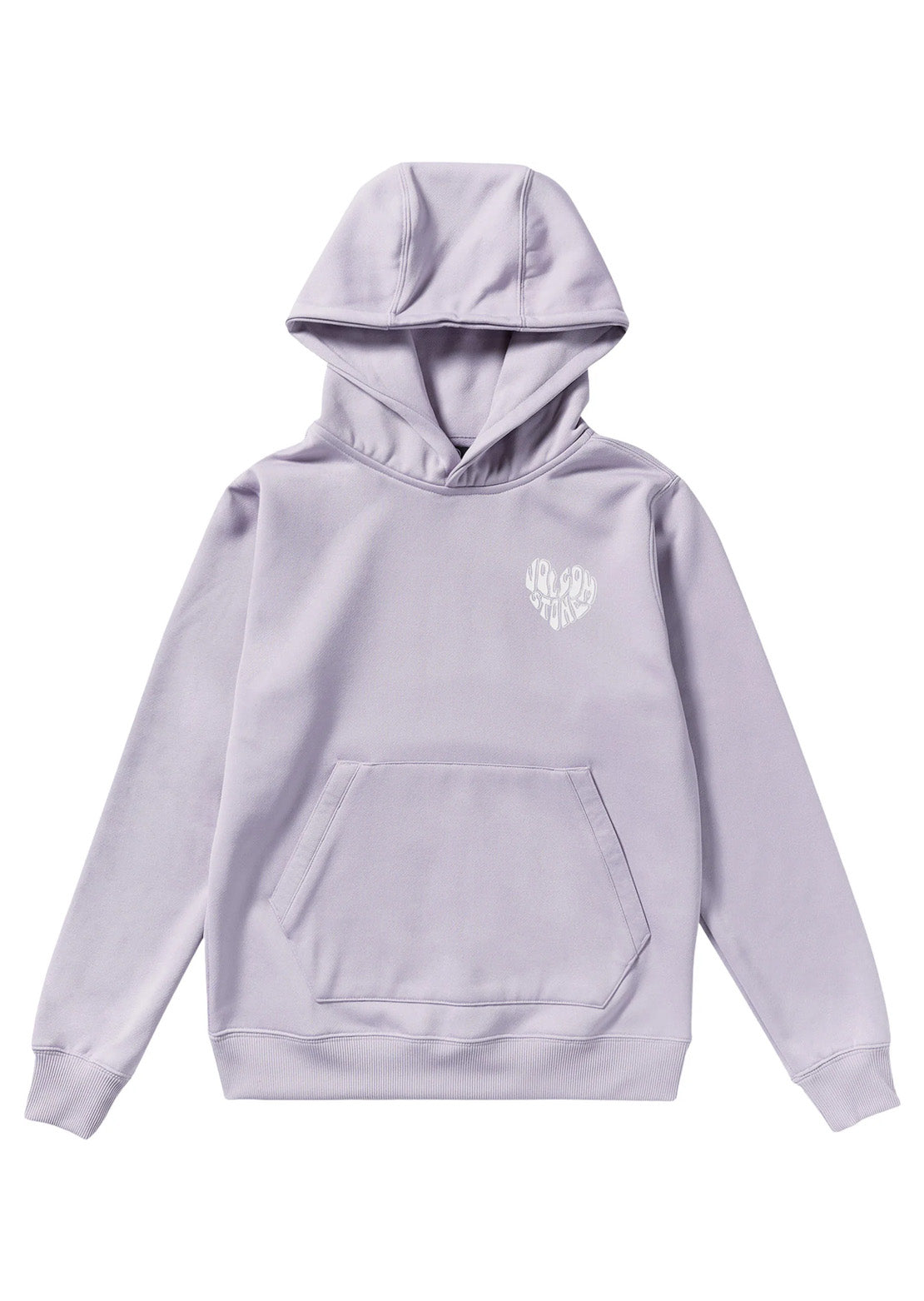 Volcom Junior Hydro Fleece Hood Lavender Aura