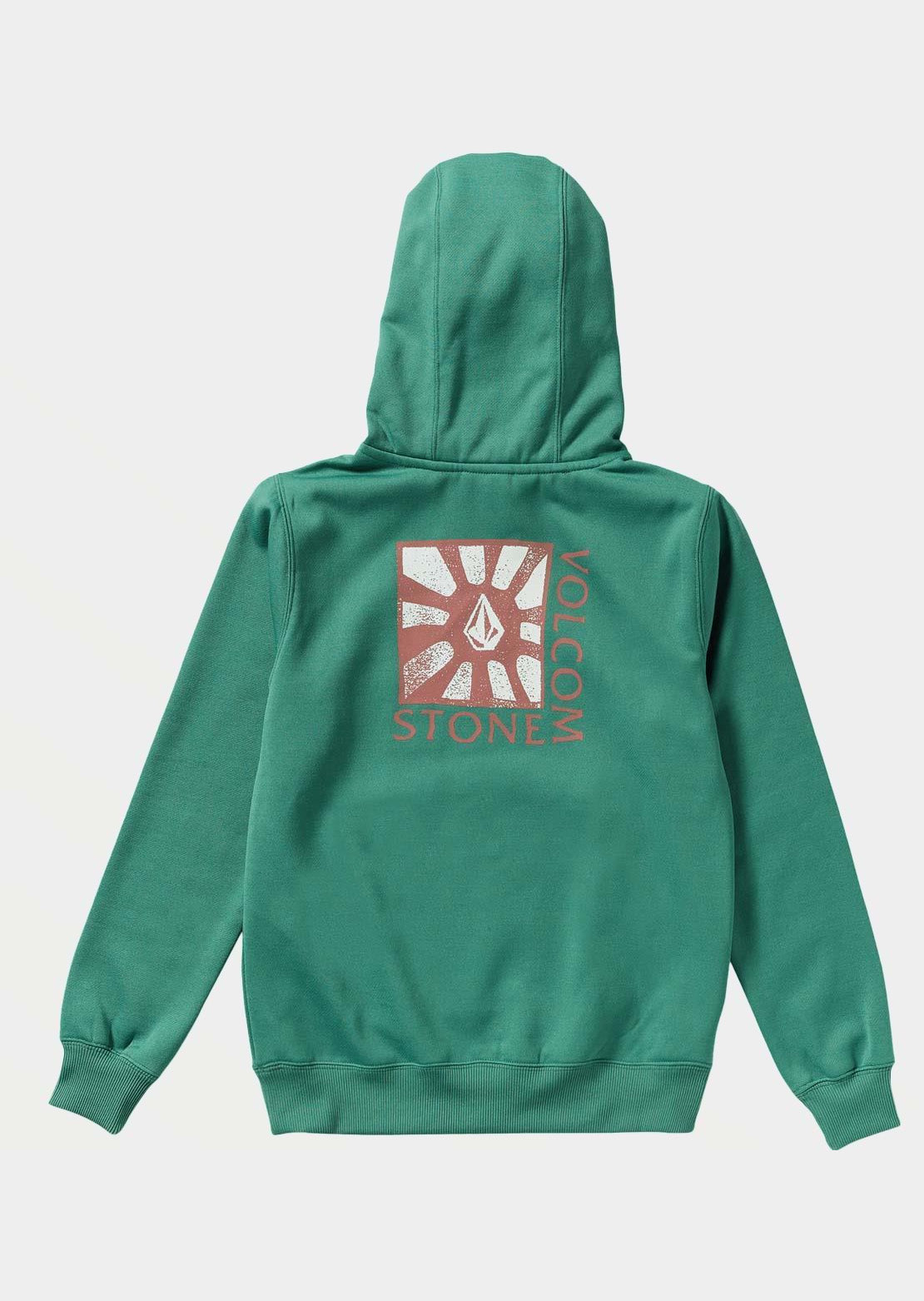 Volcom Junior Hydro Fleece Hood Spruce Green