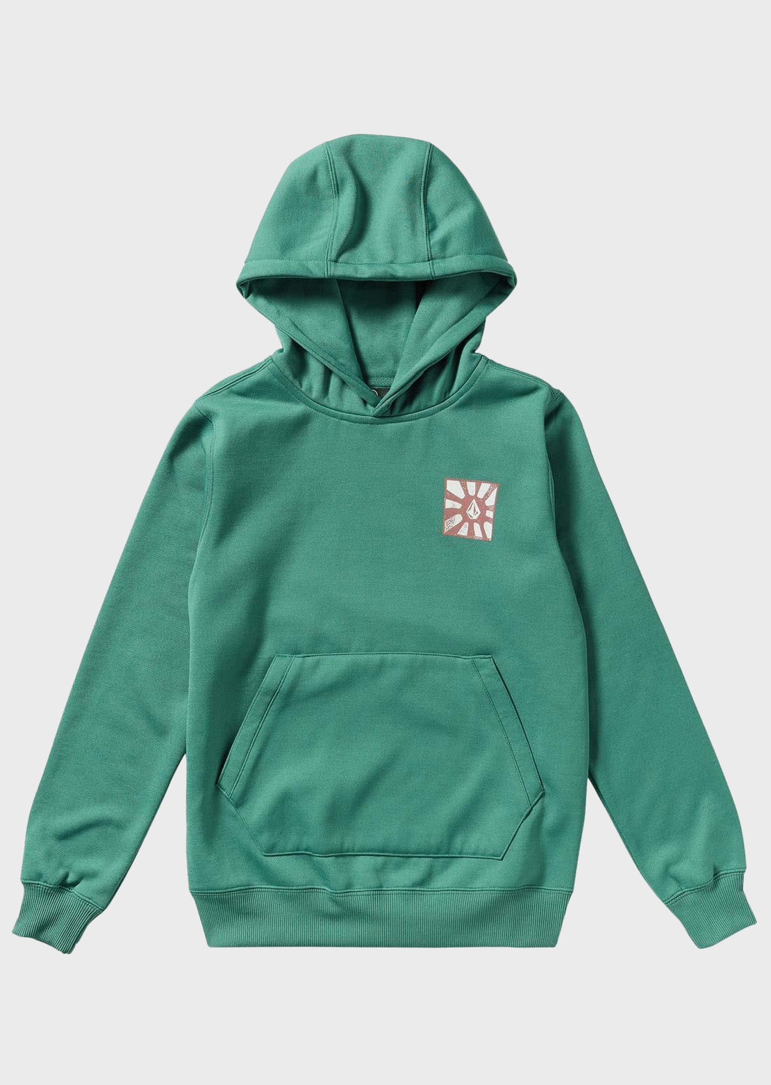 Volcom Junior Hydro Fleece Hood Spruce Green