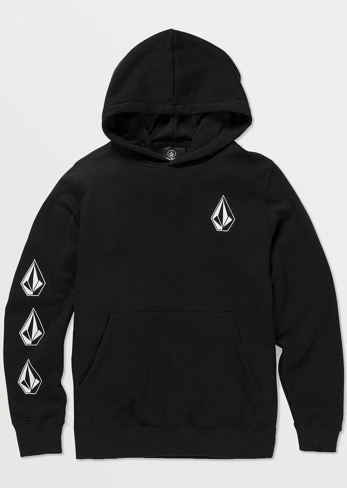 Volcom Junior Iconic Stone Pullover Hood Black