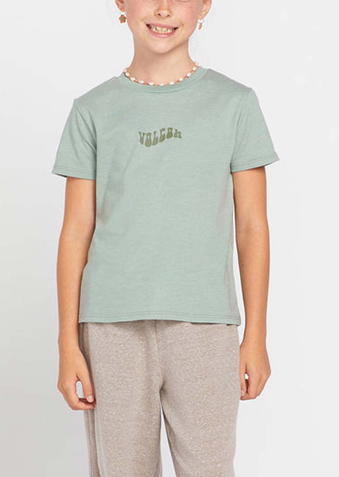 Volcom Junior LG Last Party T-shirt Sea Spray