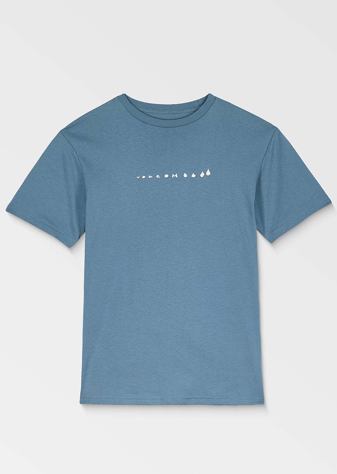 Volcom Junior Longosnake T-Shirt Blue Wash