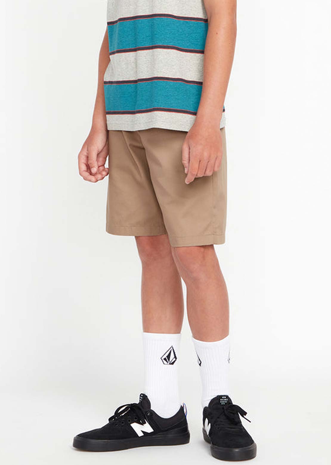 Volcom Junior Loose Truck Shorts Khaki