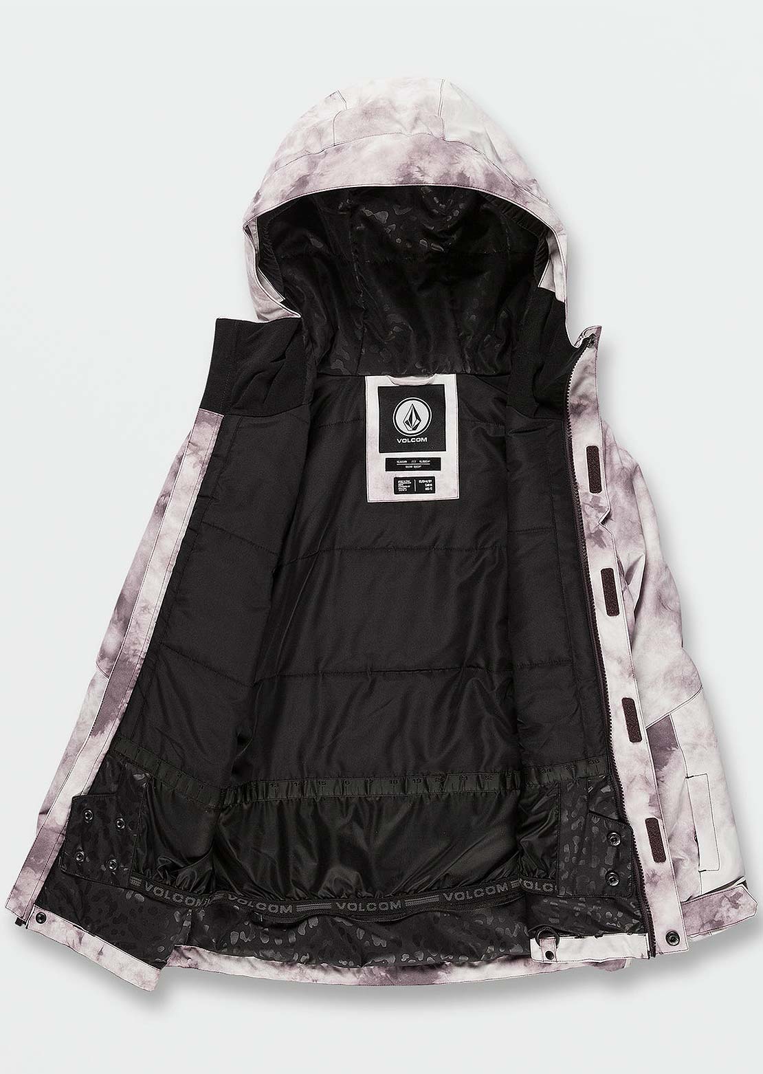 Volcom Junior Sass &#39;N&#39; Frass Insulated Jacket Mojave Tie-Dye