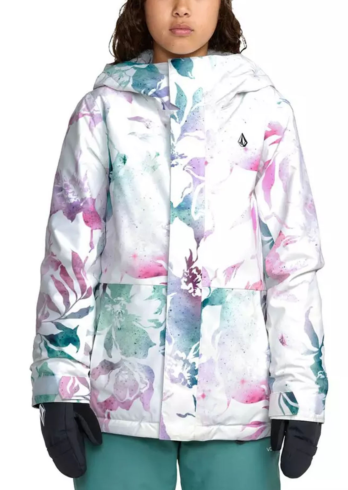 Volcom Junior Sass'n'Frass Insulated Jacket White