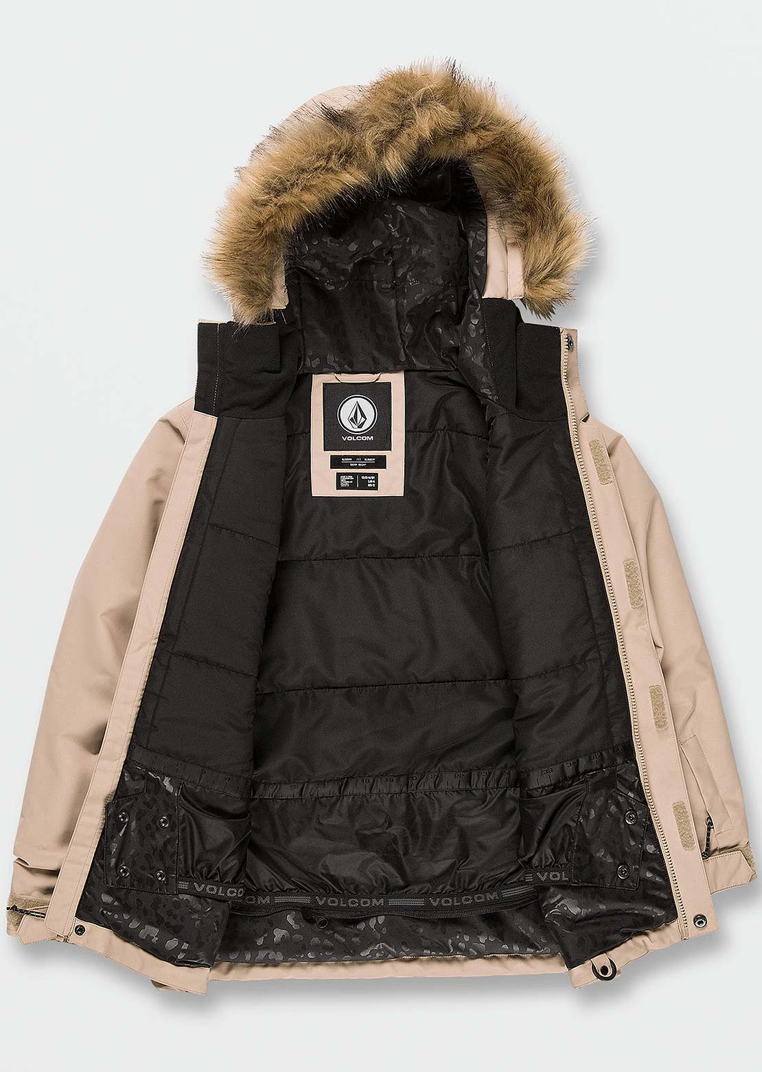 Volcom Junior So Minty Insulated Jacket Sand