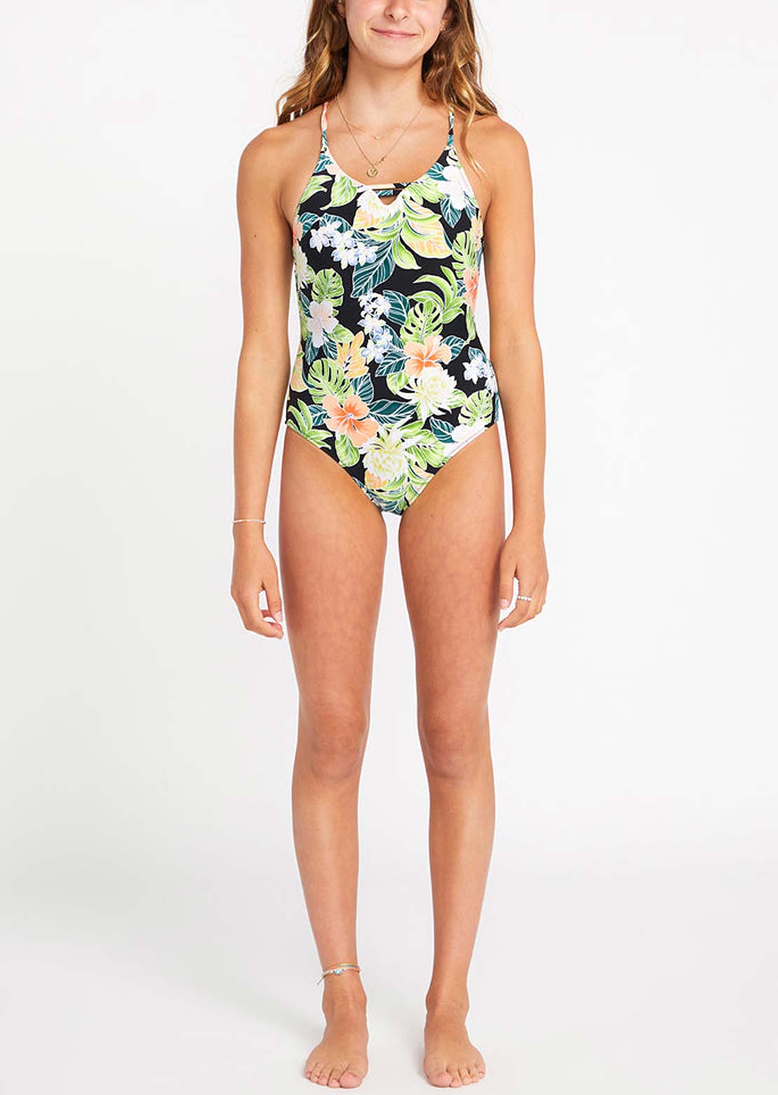 Volcom Junior Sunny Beach One Piece Black