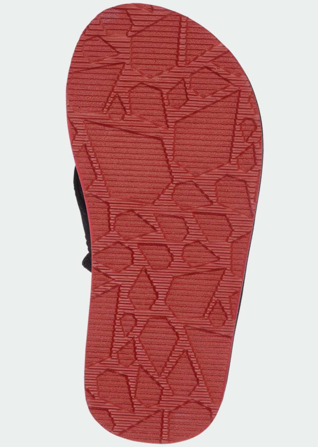 Volcom Junior Victor Little Sandals Black Red