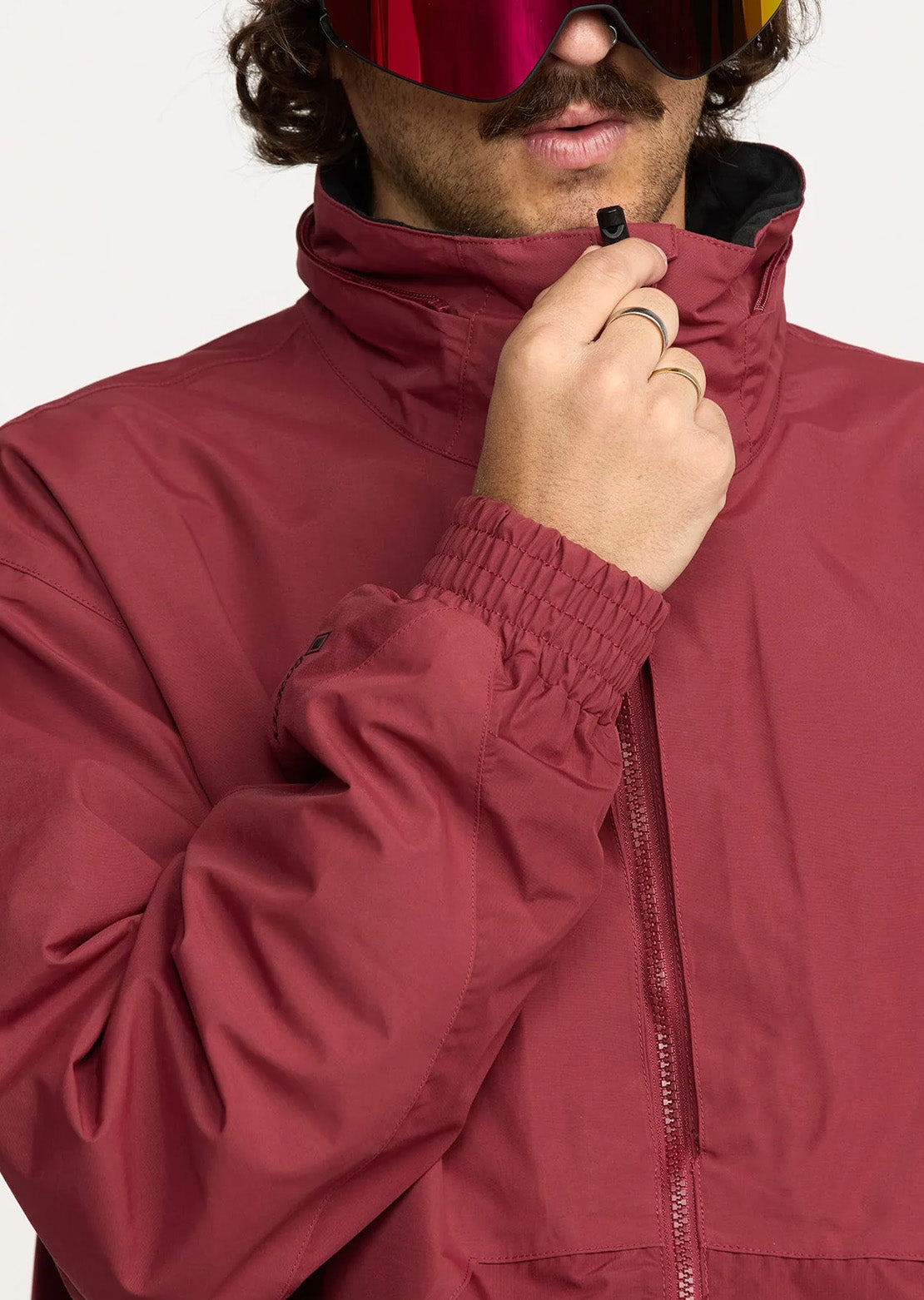 Volcom Men's Longo GORE-TEX Jacket Burnt Red