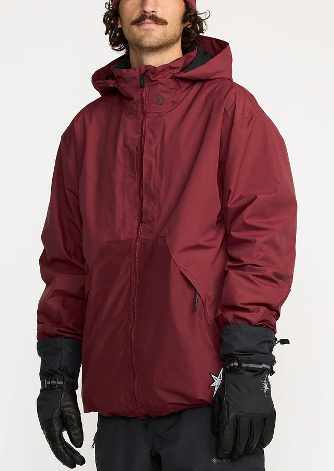 Volcom Men's Longo GORE-TEX Jacket Burnt Red