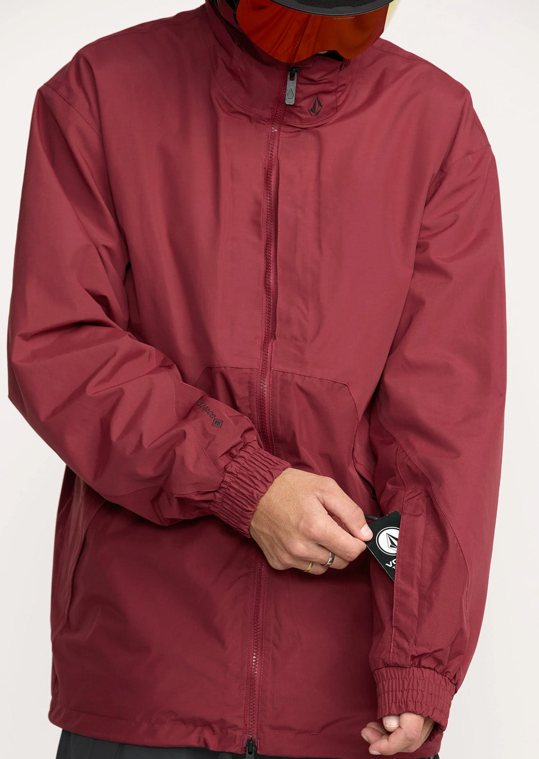Volcom Men's Longo GORE-TEX Jacket Burnt Red