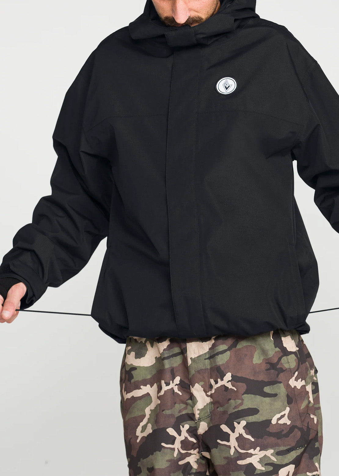 Volcom Men's Buckthreeeighty Insulated Jacket Black