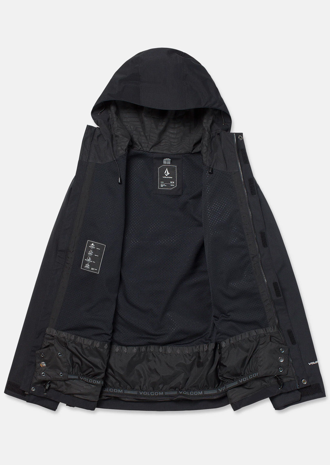 Volcom Men's Buckthreeeighty Insulated Jacket Black