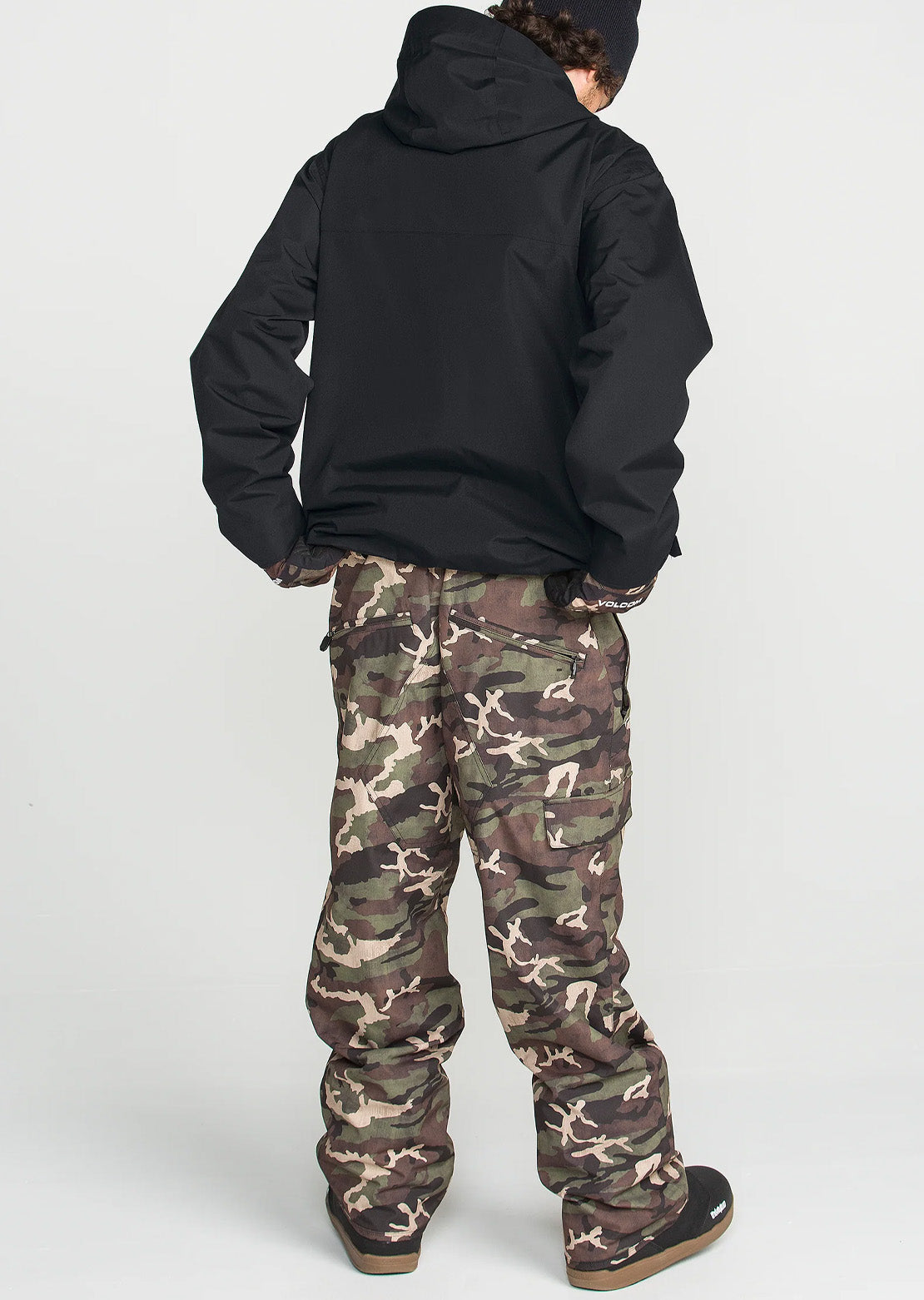 Volcom Men's Buckthreeeighty Insulated Jacket Black
