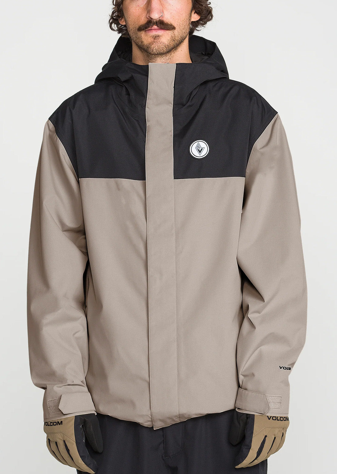 Volcom Men's Buckthreeeighty Insulated Jacket Khaki