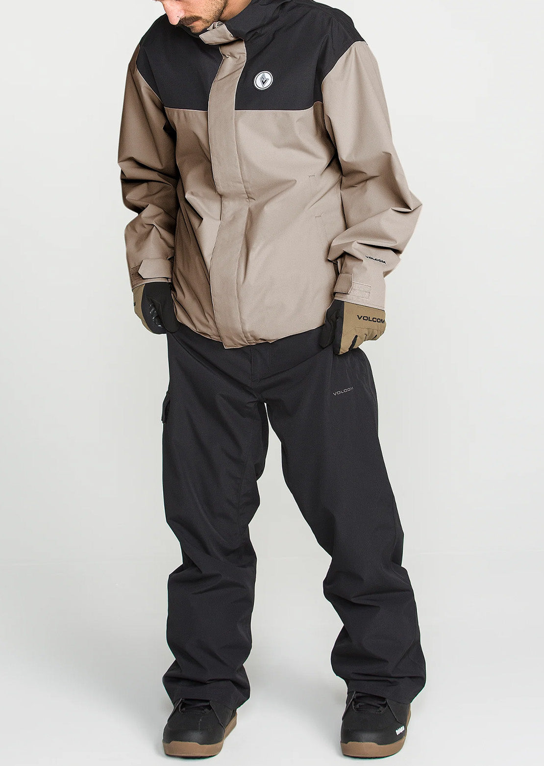 Volcom Men's Buckthreeeighty Insulated Jacket Khaki