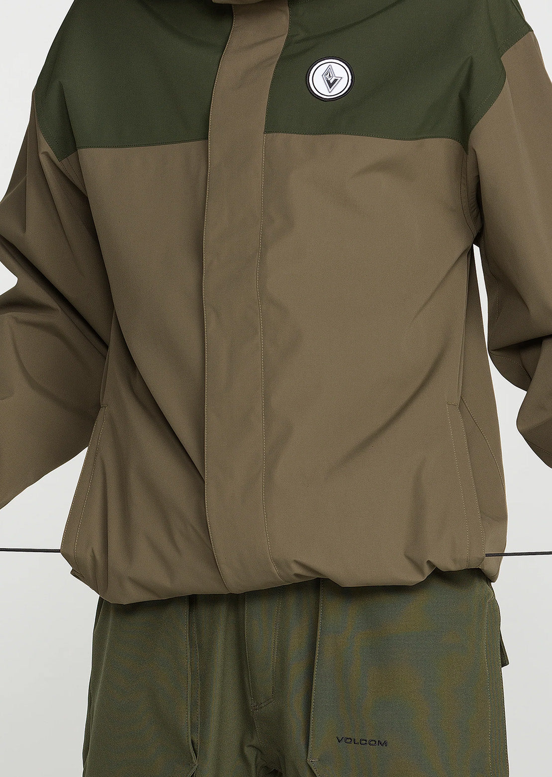 Volcom Men's Buckthreeeighty Insulated Jacket Teak