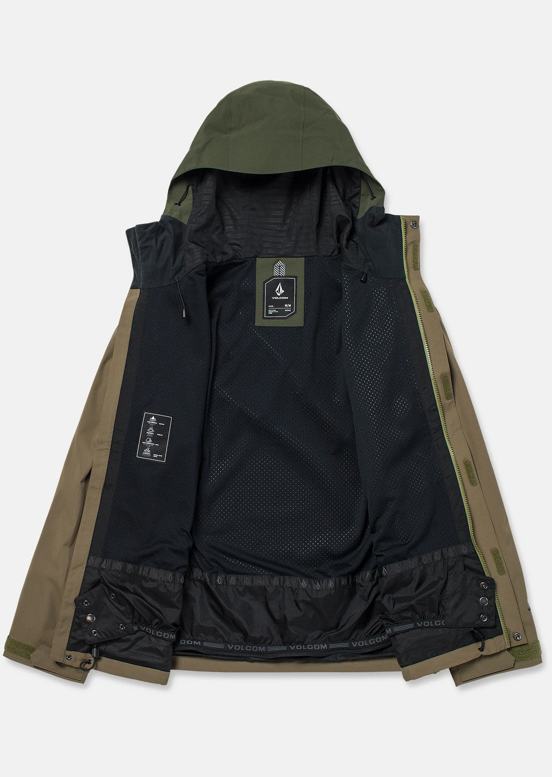 Volcom Men's Buckthreeeighty Insulated Jacket Teak