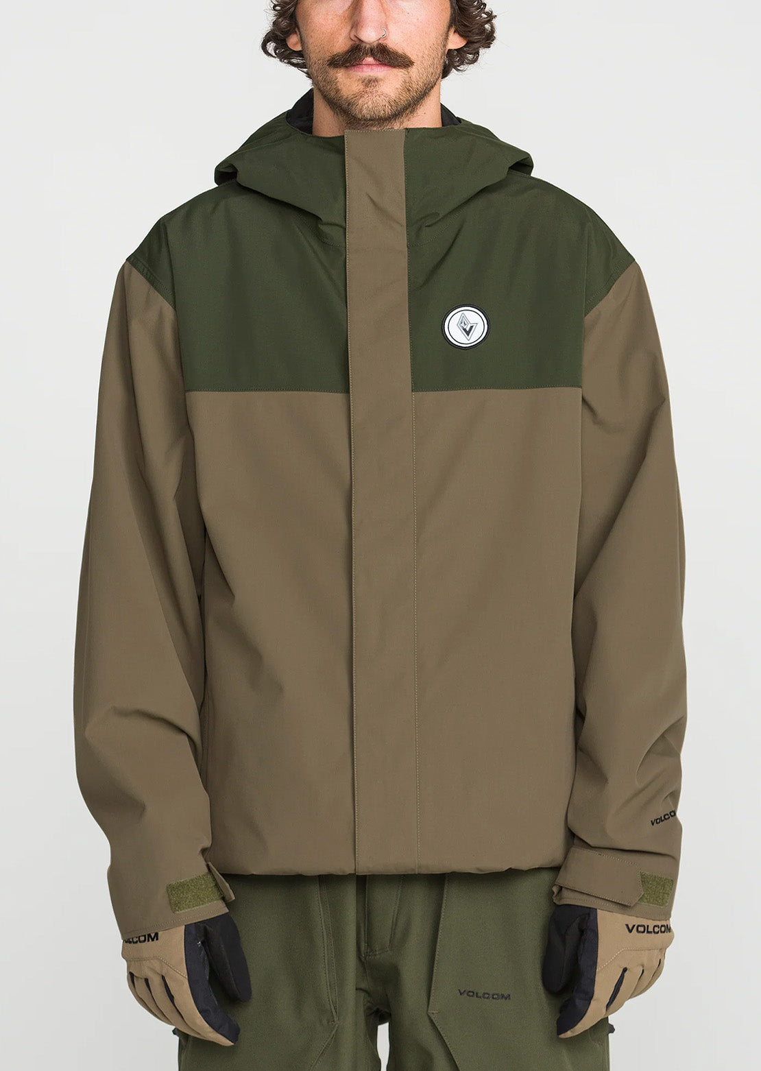Volcom Men's Buckthreeeighty Insulated Jacket Teak
