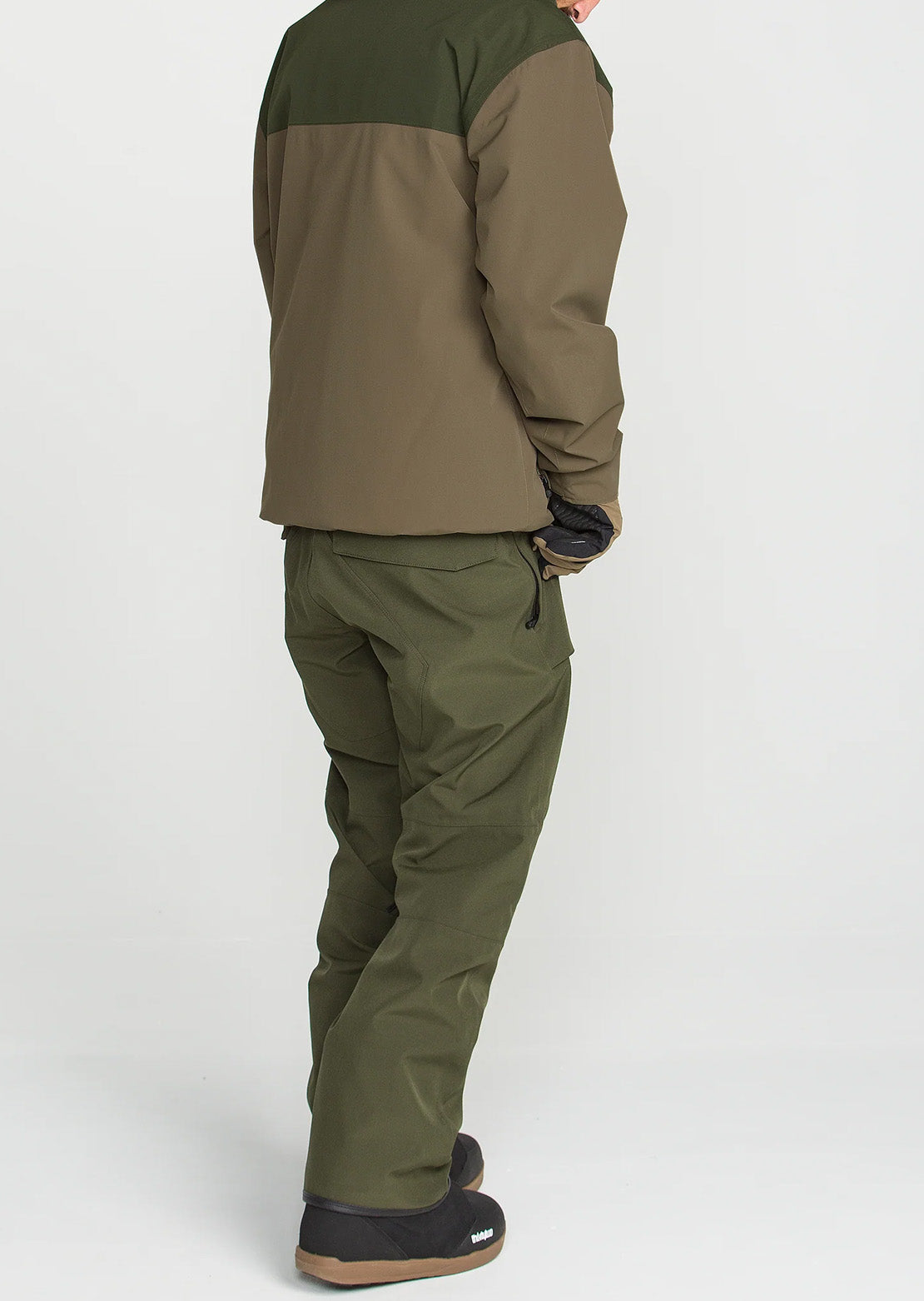 Volcom Men's Buckthreeeighty Insulated Jacket Teak