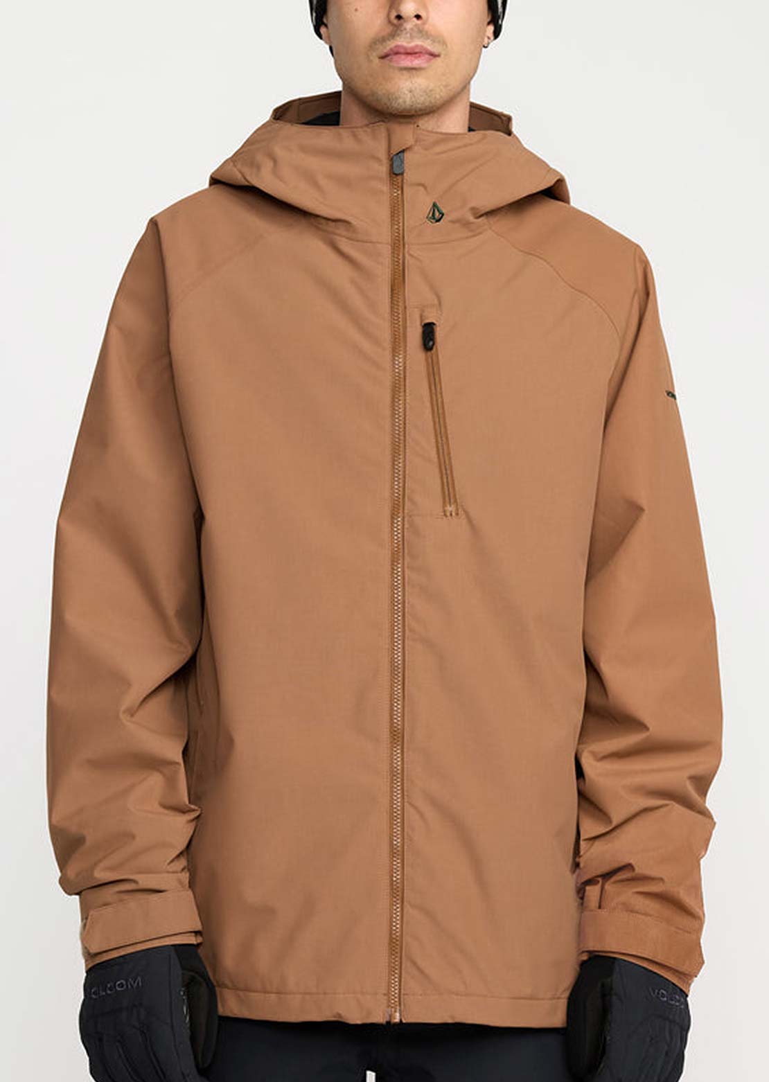 Volcom Men's 2836 Insulated Jacket Terra Brown