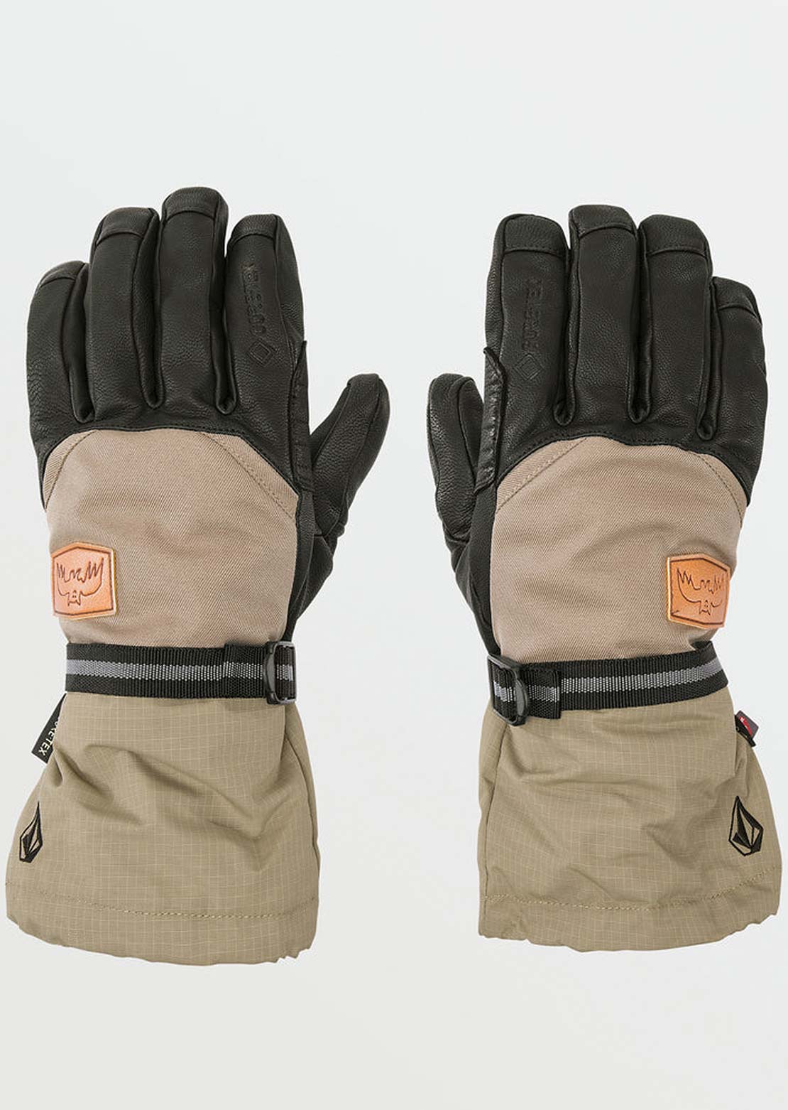 Volcom Men's 91 Gore-Tex Gloves Chestnut Brown