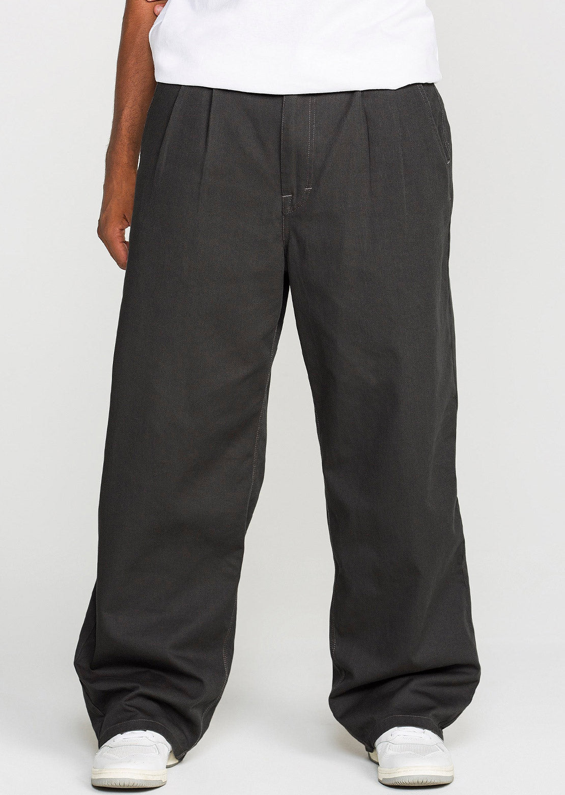 Volcom Men's Baggos Pleat Pants Castlerock