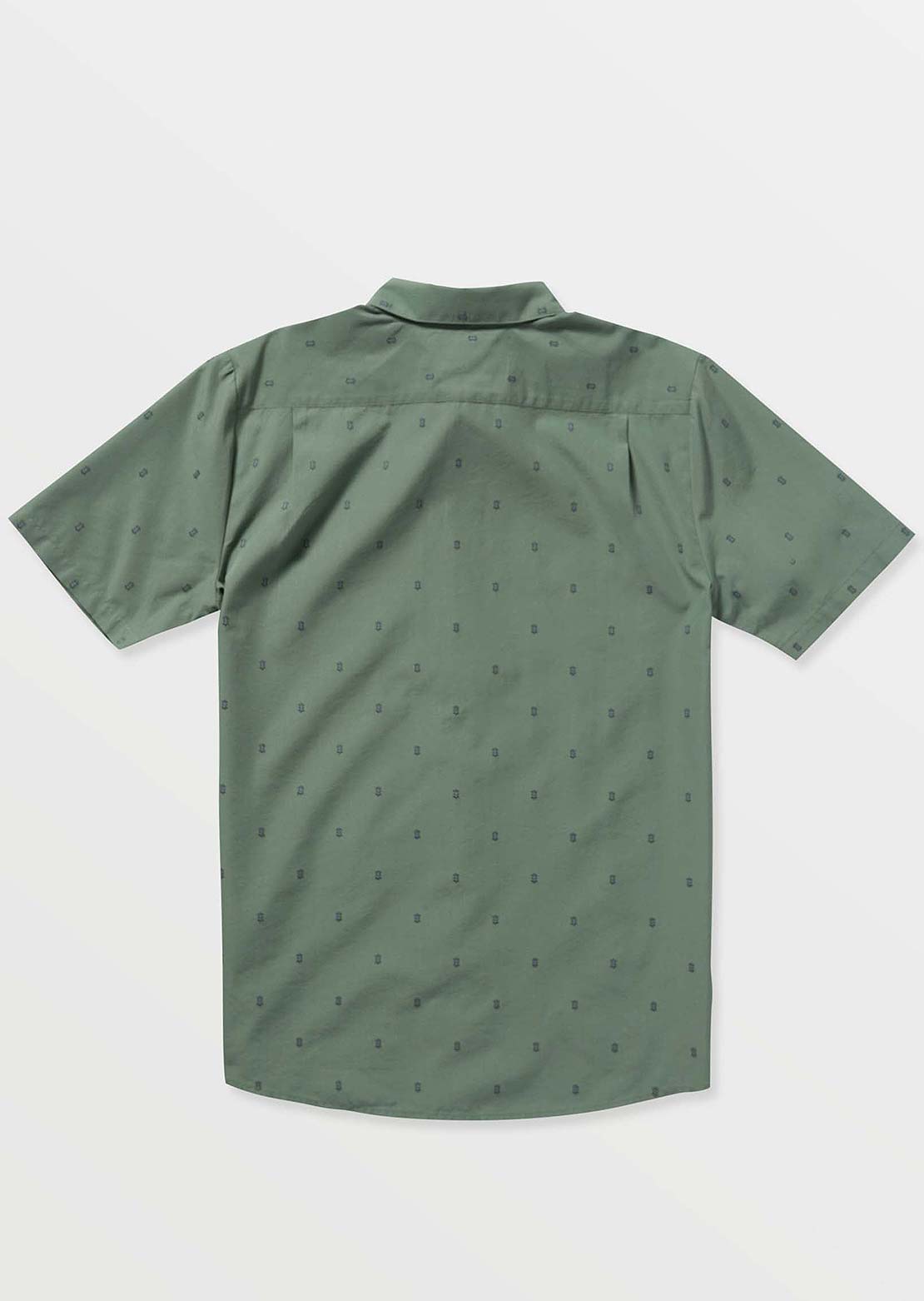 Volcom Men's Bankstone Button Up Shirt Light Olive