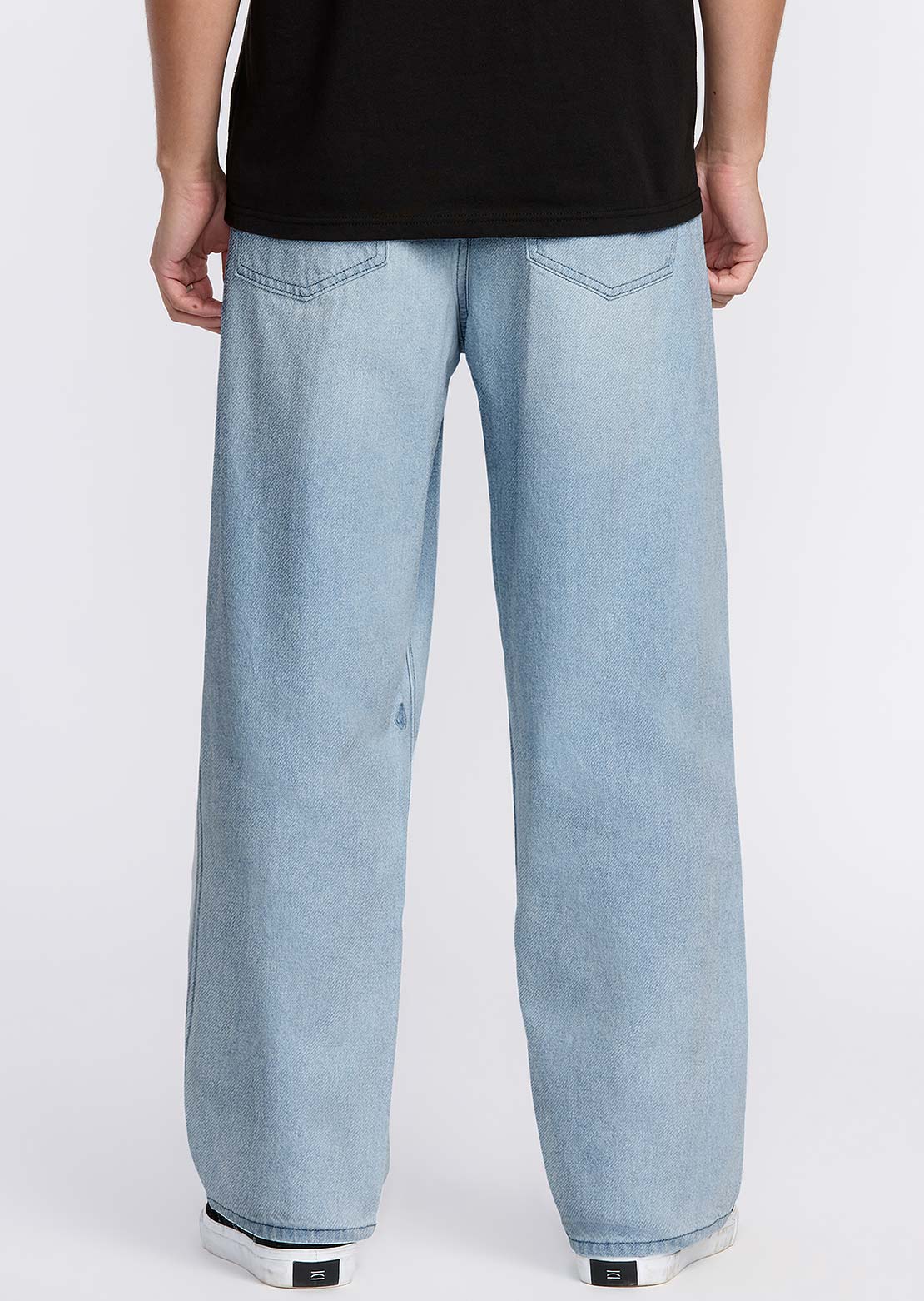 Volcom Men's Billow Denim Pants Dust Bowl Indigo