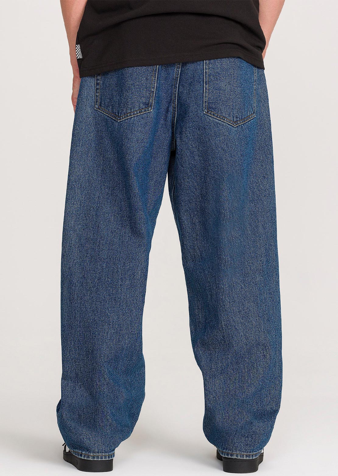 Volcom Men's Billow Denim Pants Dark Stone
